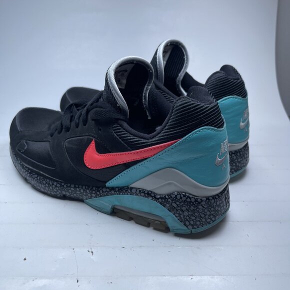 Nike air max 180 black/laser crimson-dusty cactus Safari 2014 Size 8 US - Picture 4 of 16